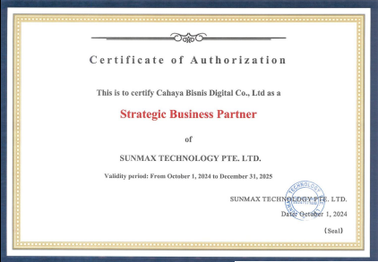 合作资质证书 1