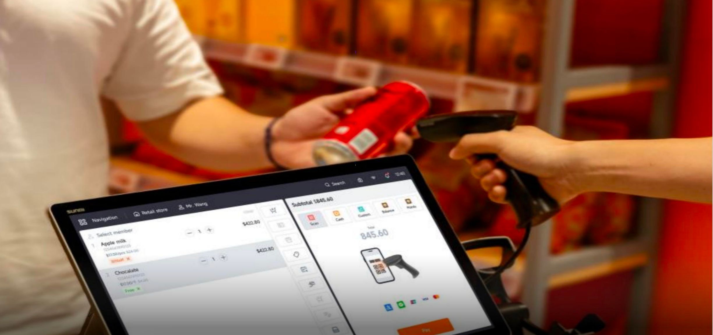 Kasir dan lingkungan ritel